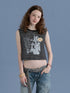 Achihara_Striped_Seaweed_Print_Badge_Slim_Fit_Women&