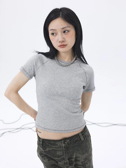 Summer Essential Slim Fit Cotton Tee