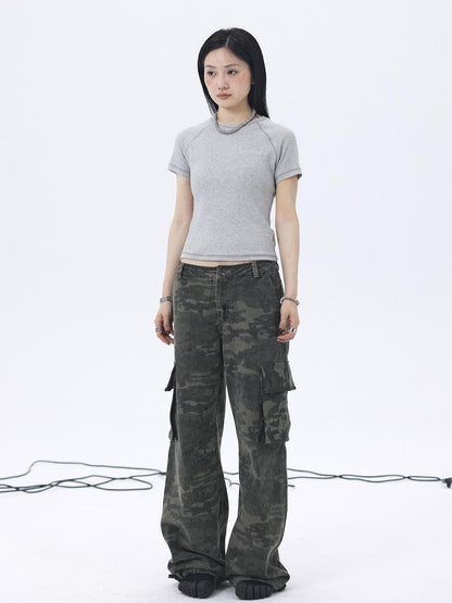 Achihara Summer Essential Slim Fit Cotton Tee