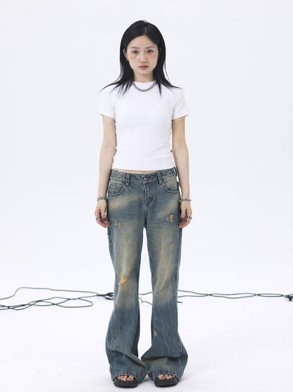 Achihara Summer Essential Slim Fit Cotton Tee