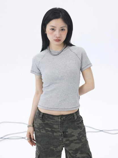 Summer Essential Slim Fit Cotton Tee
