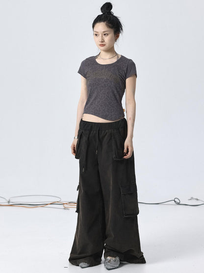 Achihara Summer Love Storm Wave Hem Tee