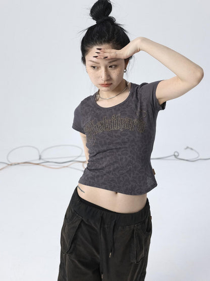 Achihara Summer Love Storm Wave Hem Tee