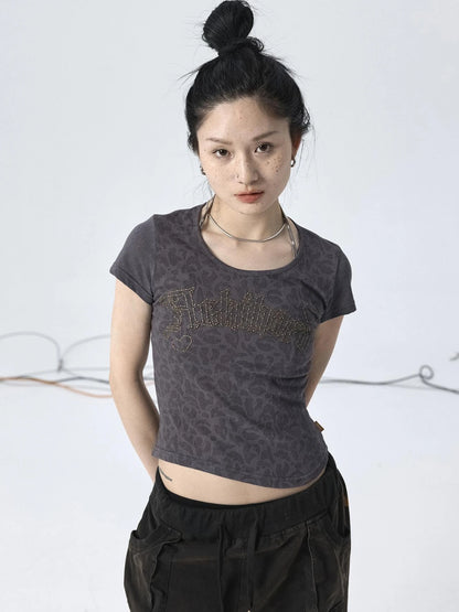 Summer Love Storm Wave Hem Tee