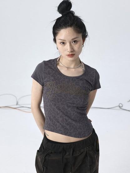 Achihara Summer Love Storm Wave Hem Tee