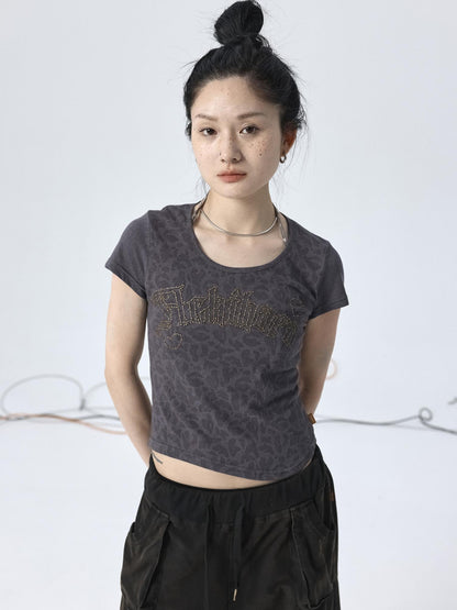 Achihara Summer Love Storm Wave Hem Tee