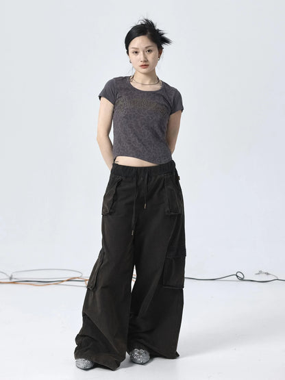 Summer Love Storm Wave Hem Tee