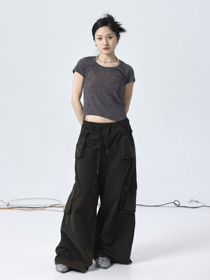Achihara Summer Love Storm Wave Hem Tee