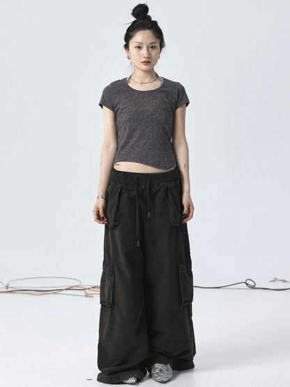 Summer Love Storm Wave Hem Tee