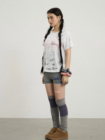 Summer Sugar Salt Graffiti Tee