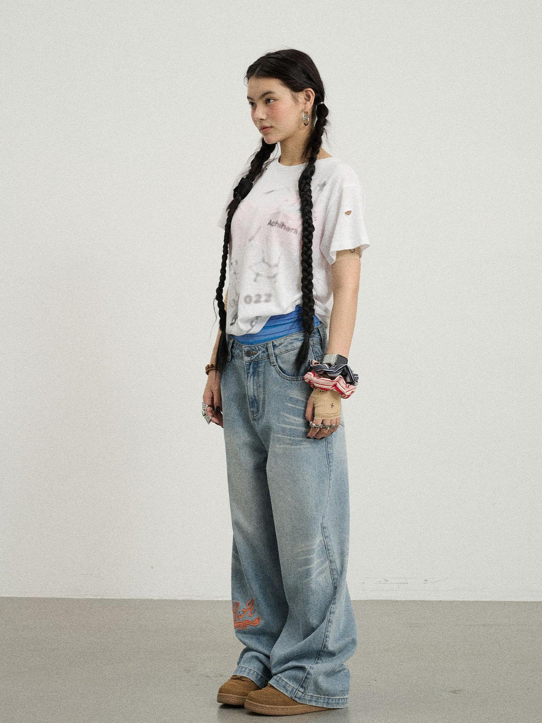 Achihara Summer Sugar Salt Graffiti Tee