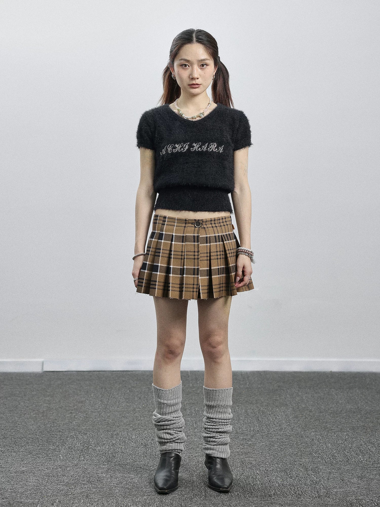 Achihara Summer Viscose Blend Tee-5