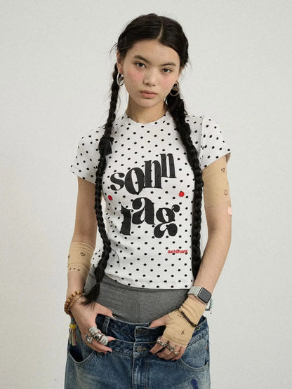 Sunday Polka Dot T-Shirt