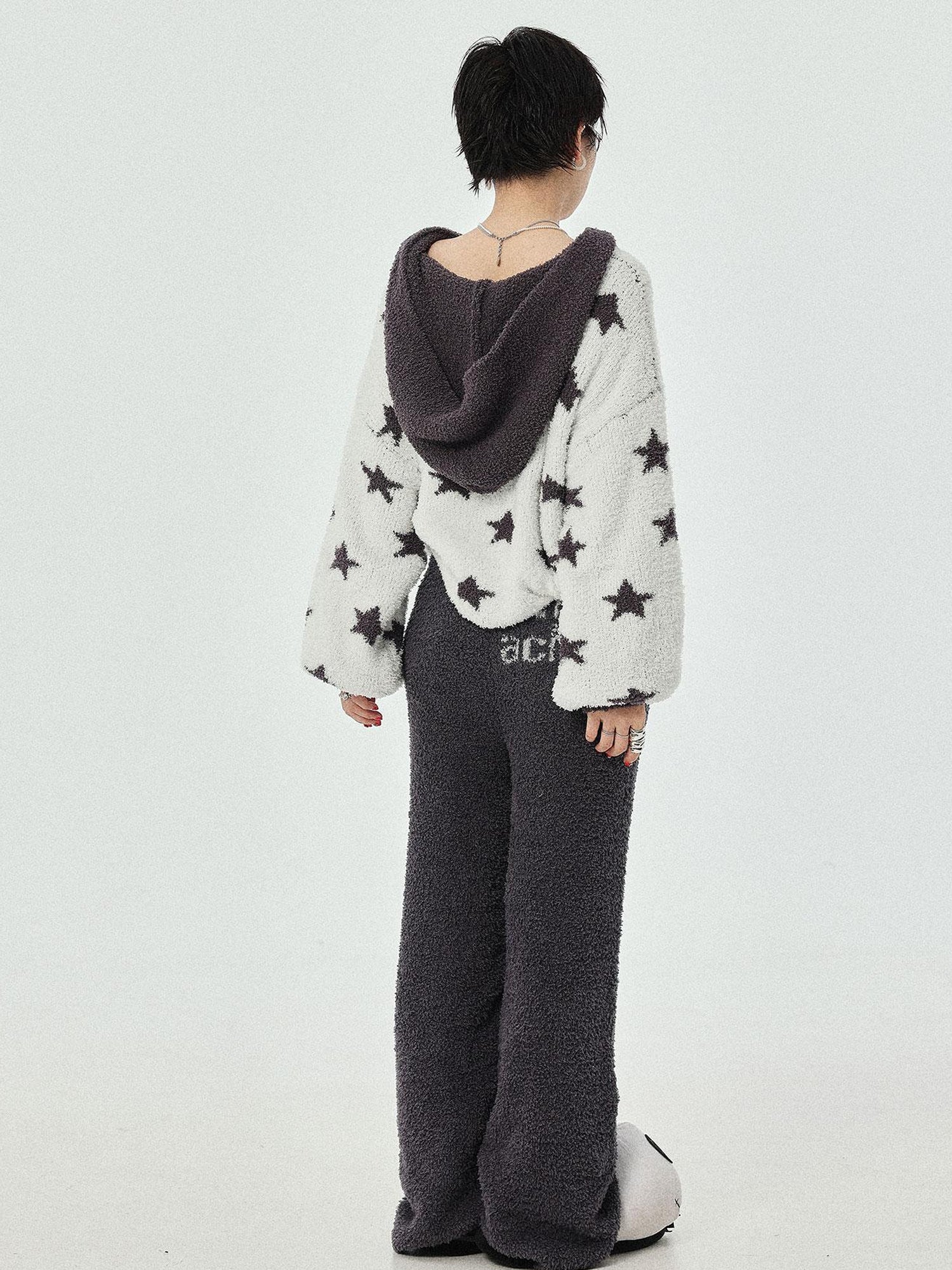 Achihara Sweet Dream Coral Fleece Pajama Set