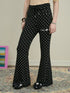 Achihara Toee Flared Knit Pants-1