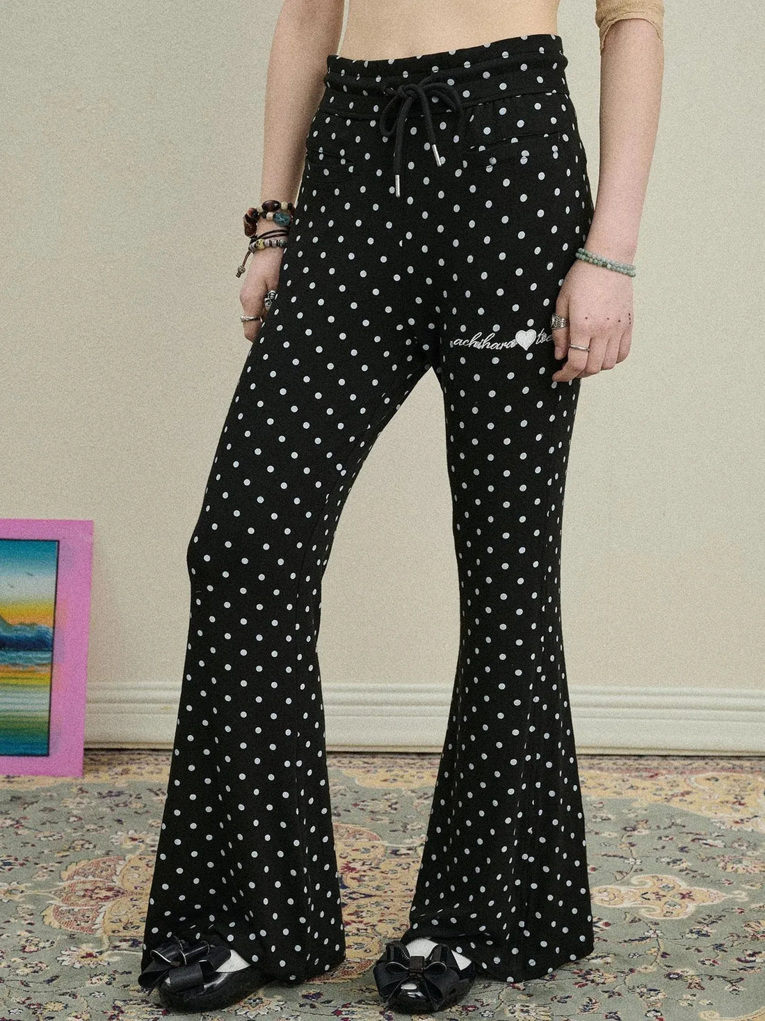 Toee Flared Knit Pants