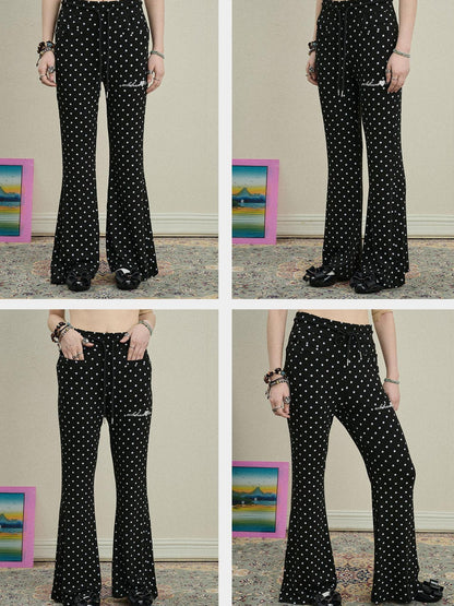 Achihara Toee Flared Knit Pants