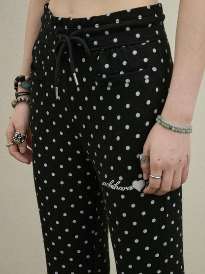 Achihara Toee Flared Knit Pants