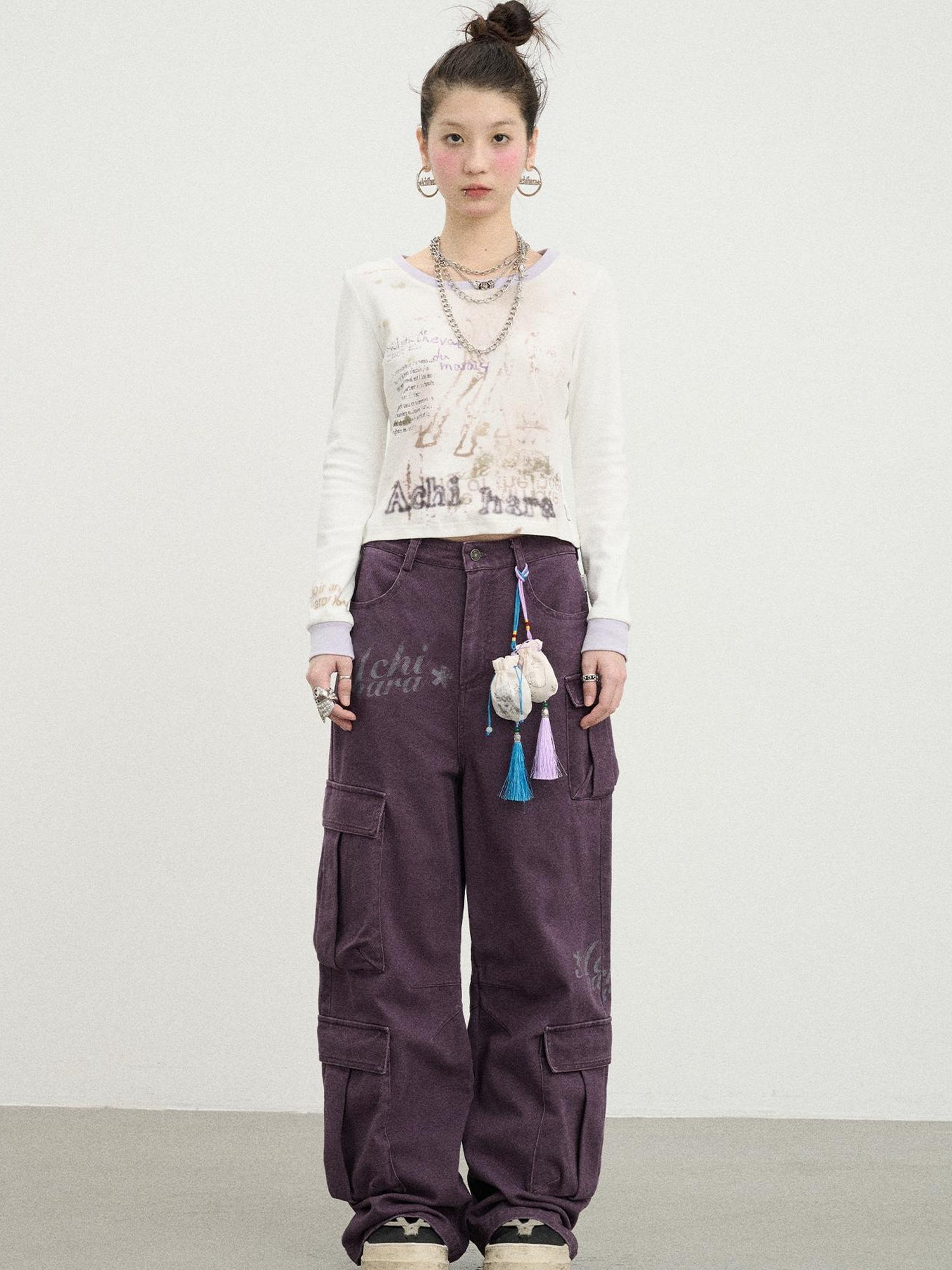 Achihara Twilight Agent Cargo Pants