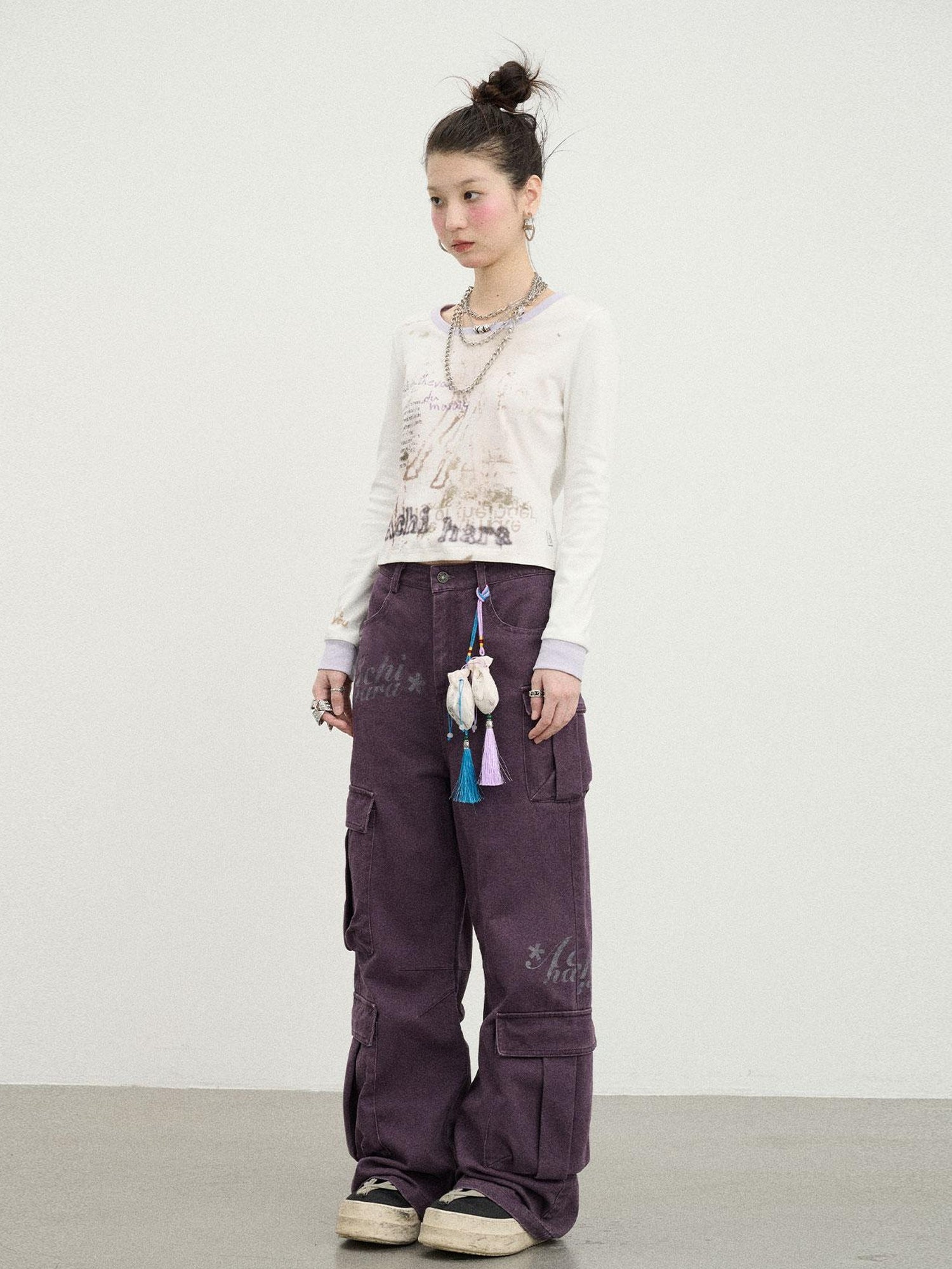 Achihara Twilight Agent Cargo Pants