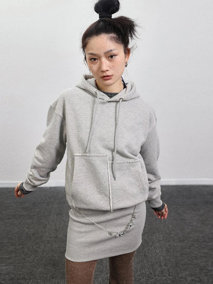 Unisex Cotton Spandex Slim Fit Sweater Dress V Neck T Shirt Long Sleeve