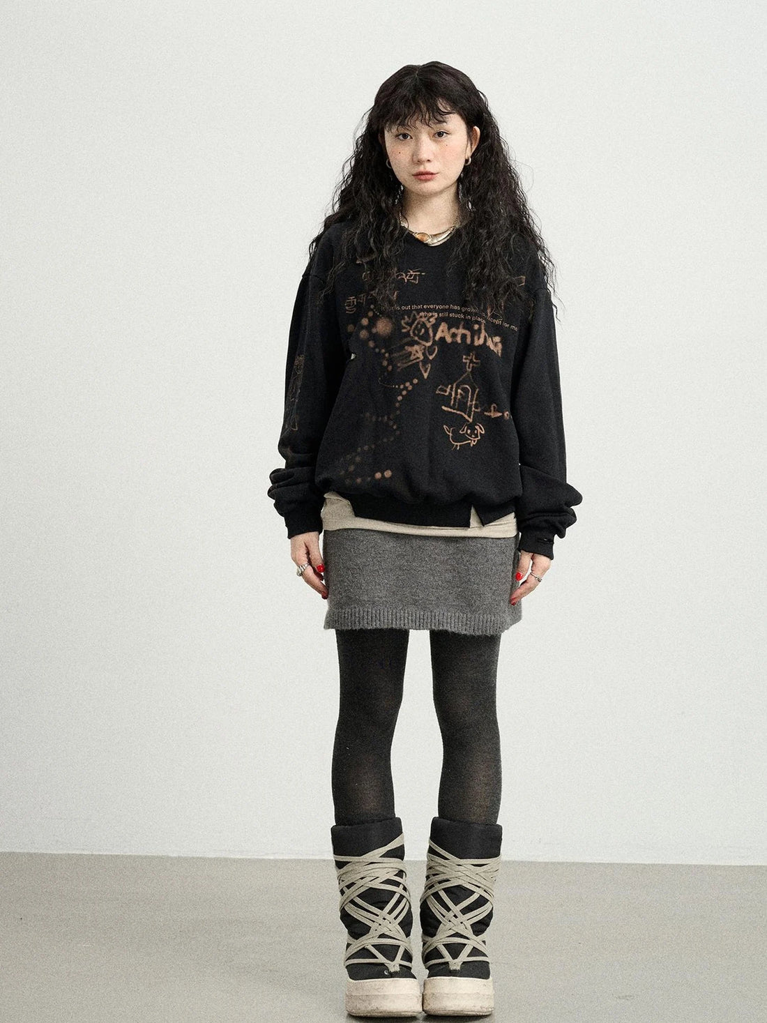Utopia Distressed Hoodie