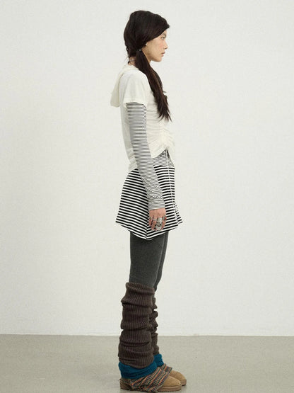 Versatile Drawstring Tee For Year Round Layering