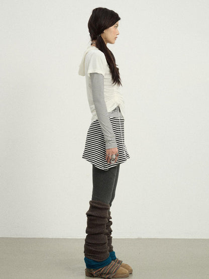 Achihara Versatile Drawstring Tee For Year Round Layering