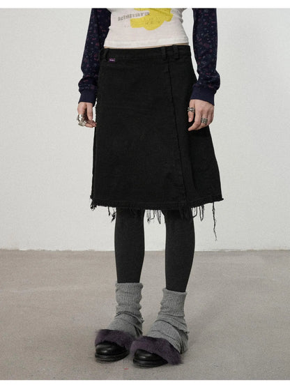 Vintage Fade Cotton Slip Skirt