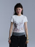 Achihara Vintage Geometric Print Slim Fit Women&
