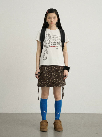 Achihara Vintage Music Radio Tee-1