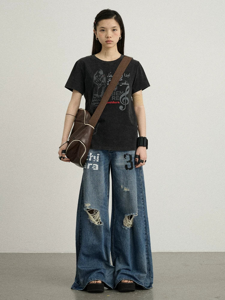 Achihara Vintage Music Radio Tee-2
