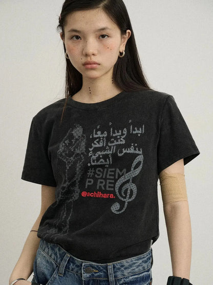 Vintage Music Radio Tee