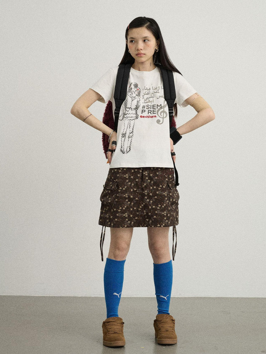 Achihara Vintage Music Radio Tee