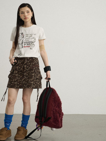 Achihara Vintage Music Radio Tee