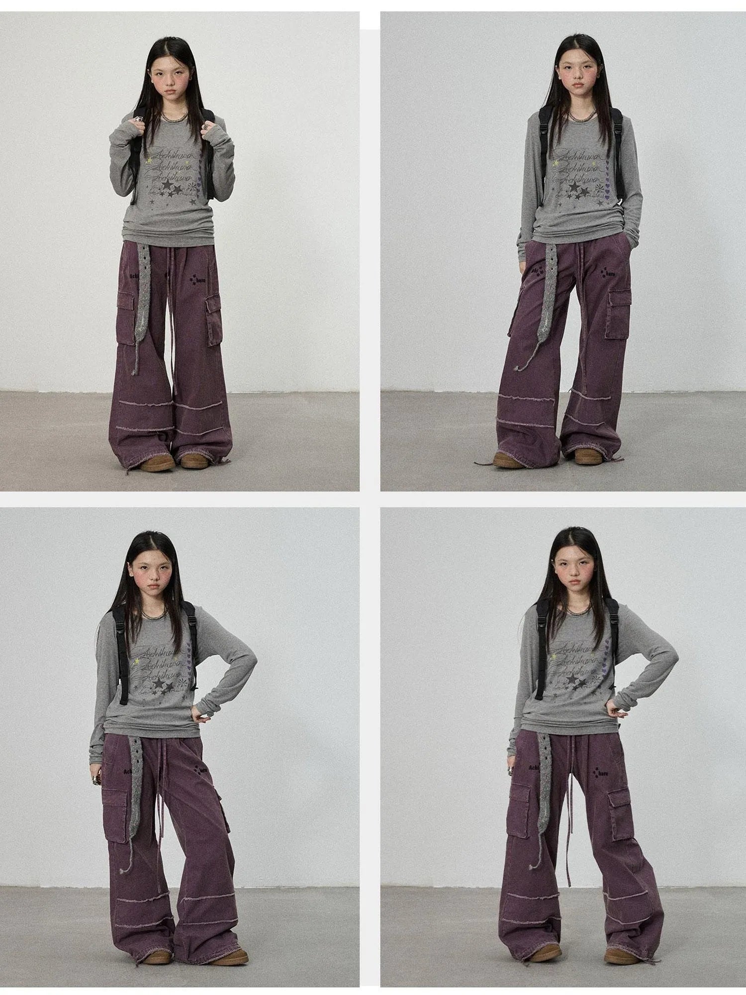 Vintage Star Work Pants With Adjustable Cuffs