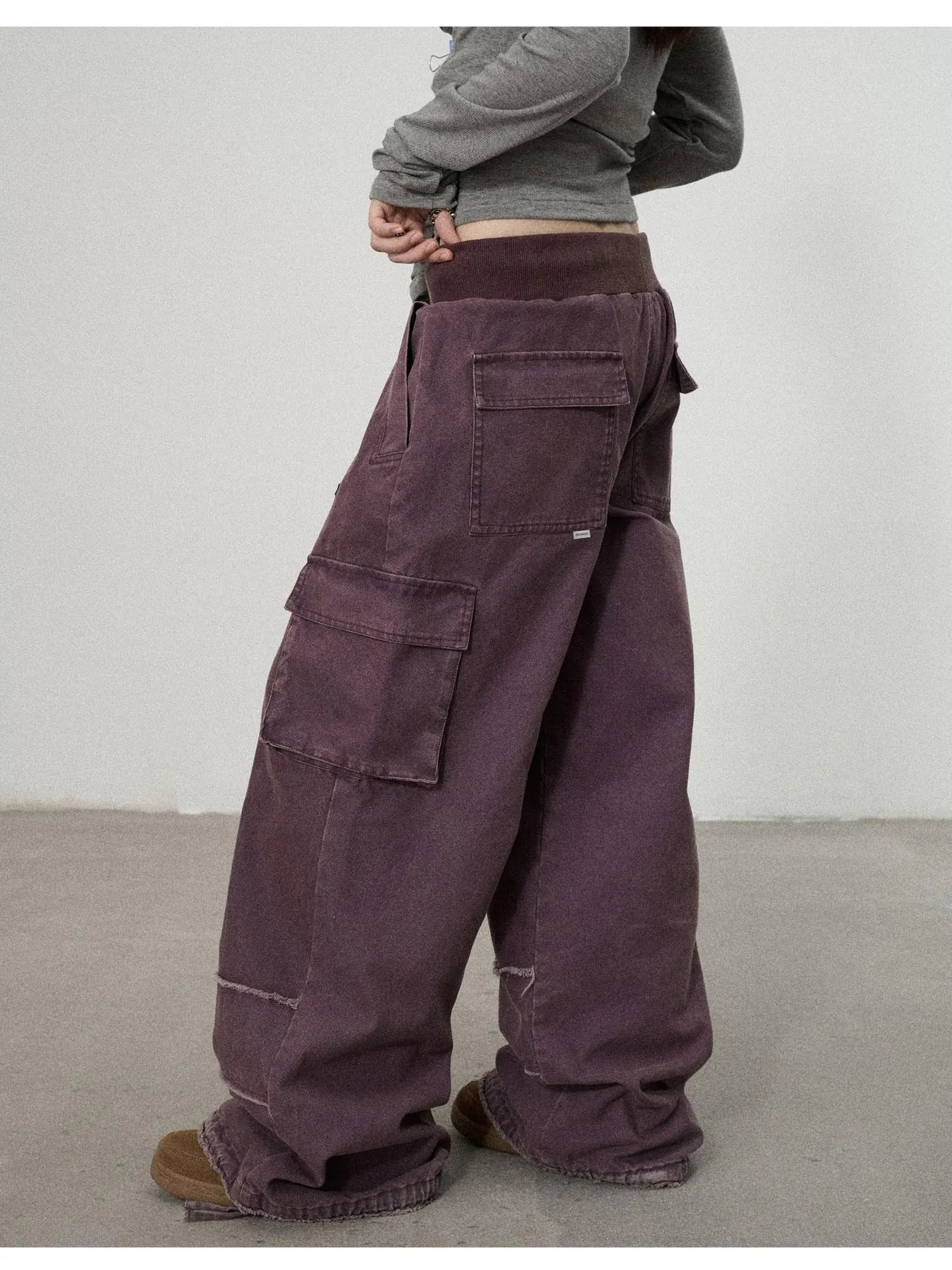 Vintage Star Work Pants With Adjustable Cuffs
