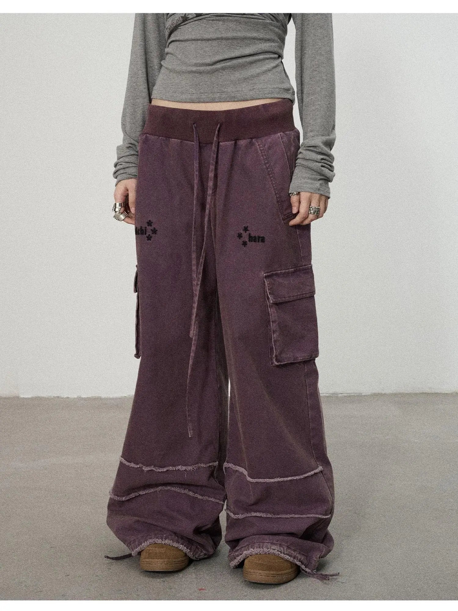 Vintage Star Work Pants With Adjustable Cuffs