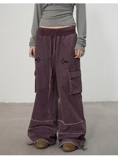 Vintage Star Work Pants With Adjustable Cuffs