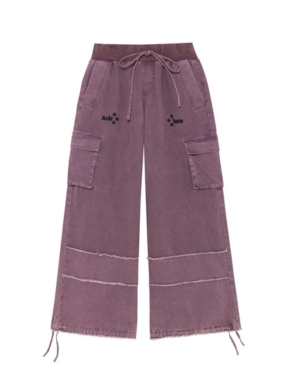 Vintage Star Work Pants With Adjustable Cuffs
