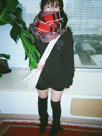 Warm Cozy Solid Color Knit Women One Size 1 Pair Black Navy Gray Leg Warmers