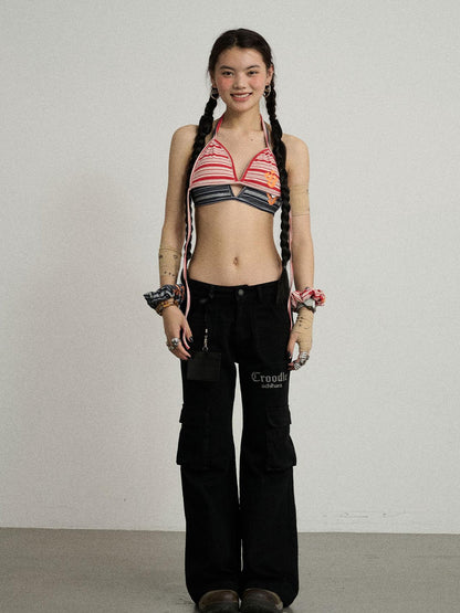 Achihara Watermelon Bikini Thai Beach Stripes