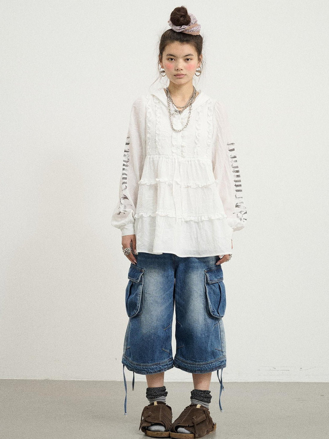 Achihara Wavy Noodle Dress