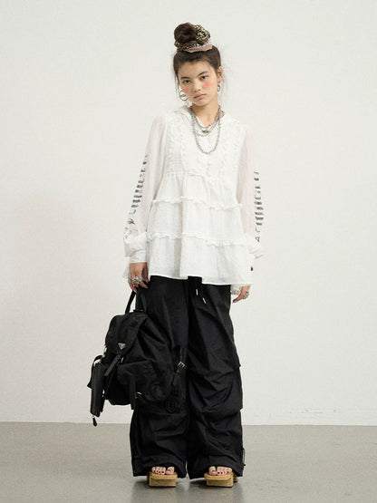 Achihara Wavy Noodle Dress-2