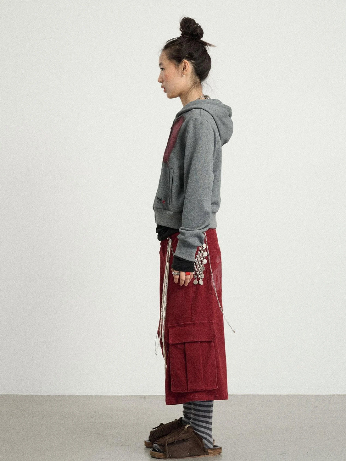 Weekend Bliss Cropped Hoodie