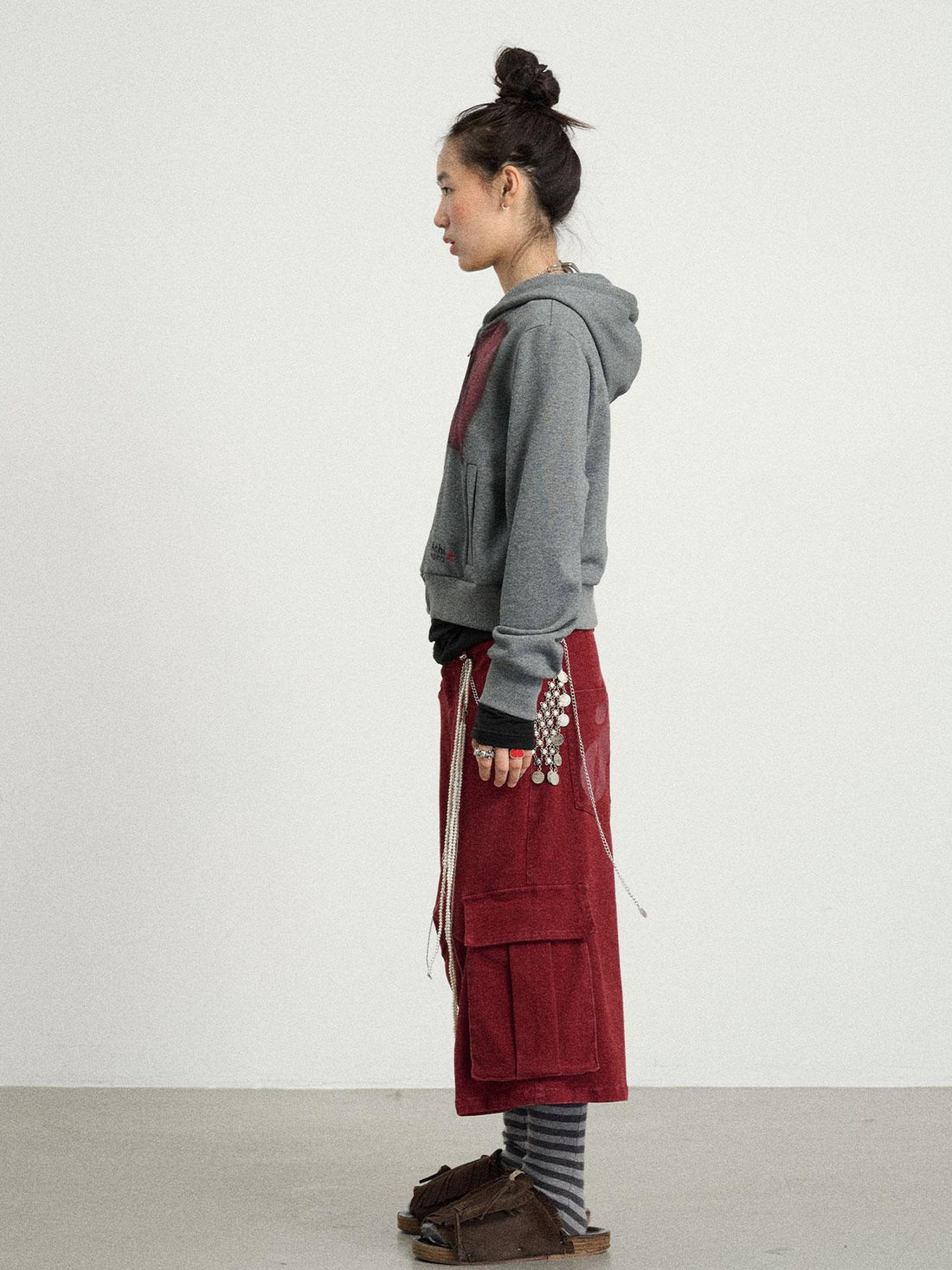Achihara Weekend Bliss Cropped Hoodie