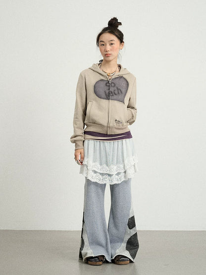 Achihara Weekend Bliss Cropped Hoodie-3