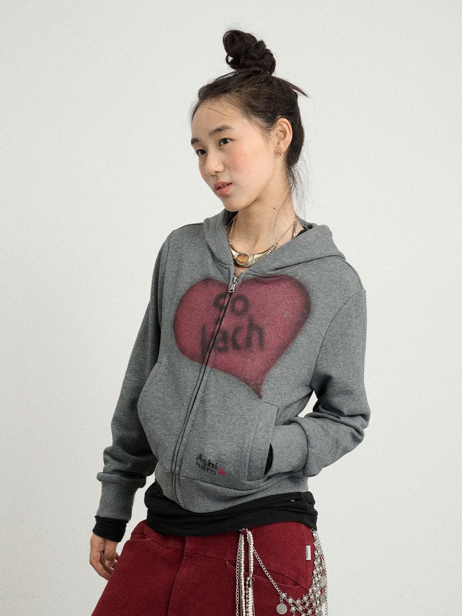 Achihara Weekend Bliss Cropped Hoodie