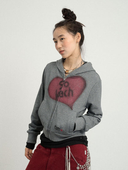 Achihara Weekend Bliss Cropped Hoodie