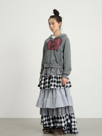 Achihara Weekend Bliss Cropped Hoodie